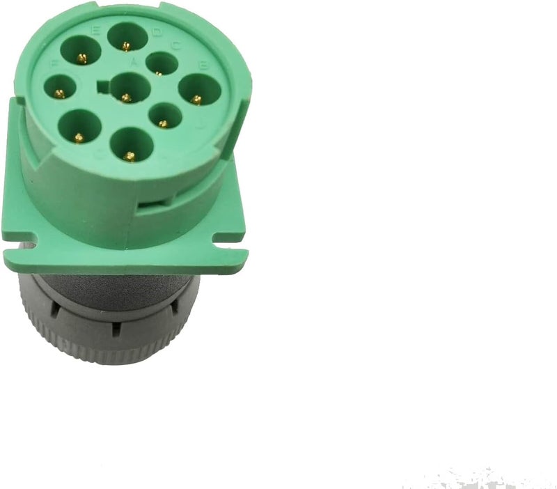 YPP Green 9pin J1939 Type 2 to 6pin J1708 Adapter - Image 5